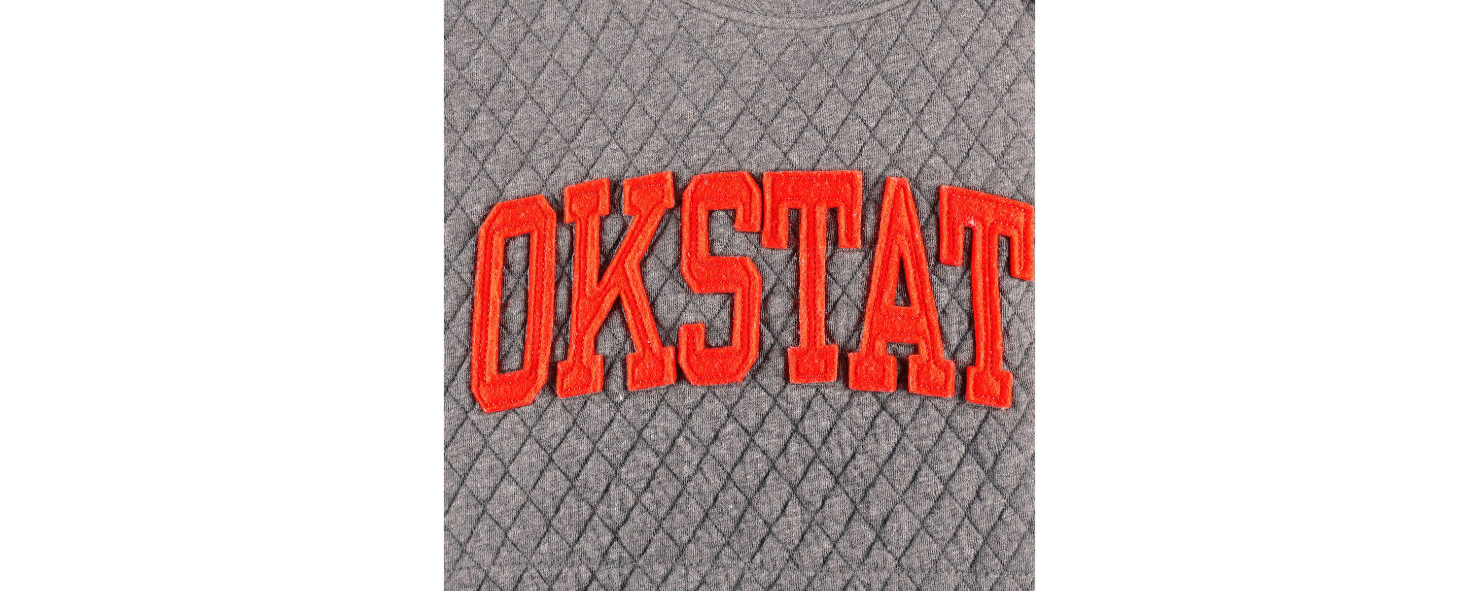 NCAA Oklahoma State Cowboys Moose Quilted Pullover Sweatshirt