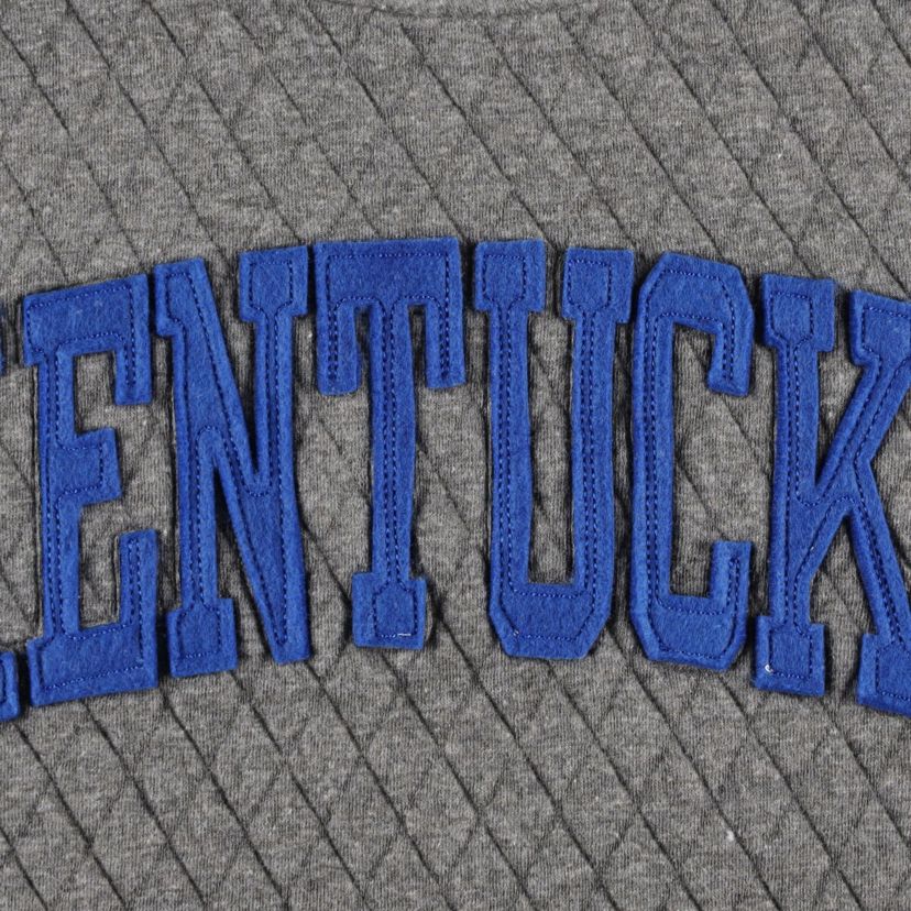 NCAA Kentucky Wildcats Moose Quilted Pullover Sweatshirt