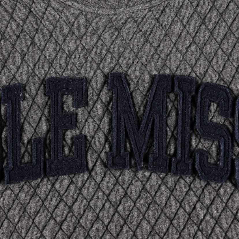 NCAA Ole Miss Rebels Moose Quilted Pullover Sweatshirt
