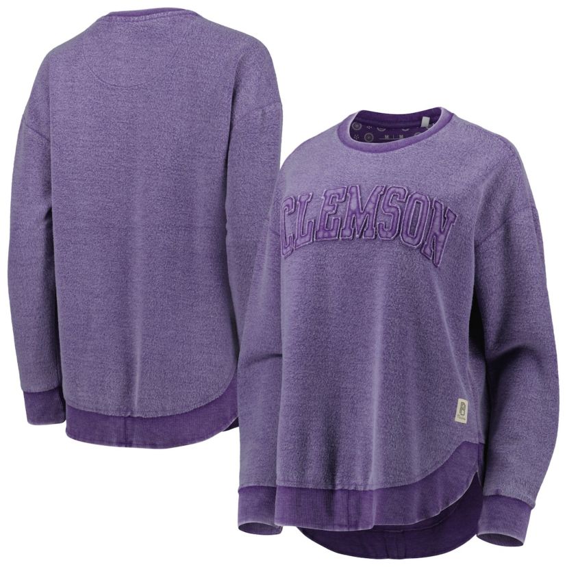NCAA Clemson Tigers Ponchoville Pullover Sweatshirt