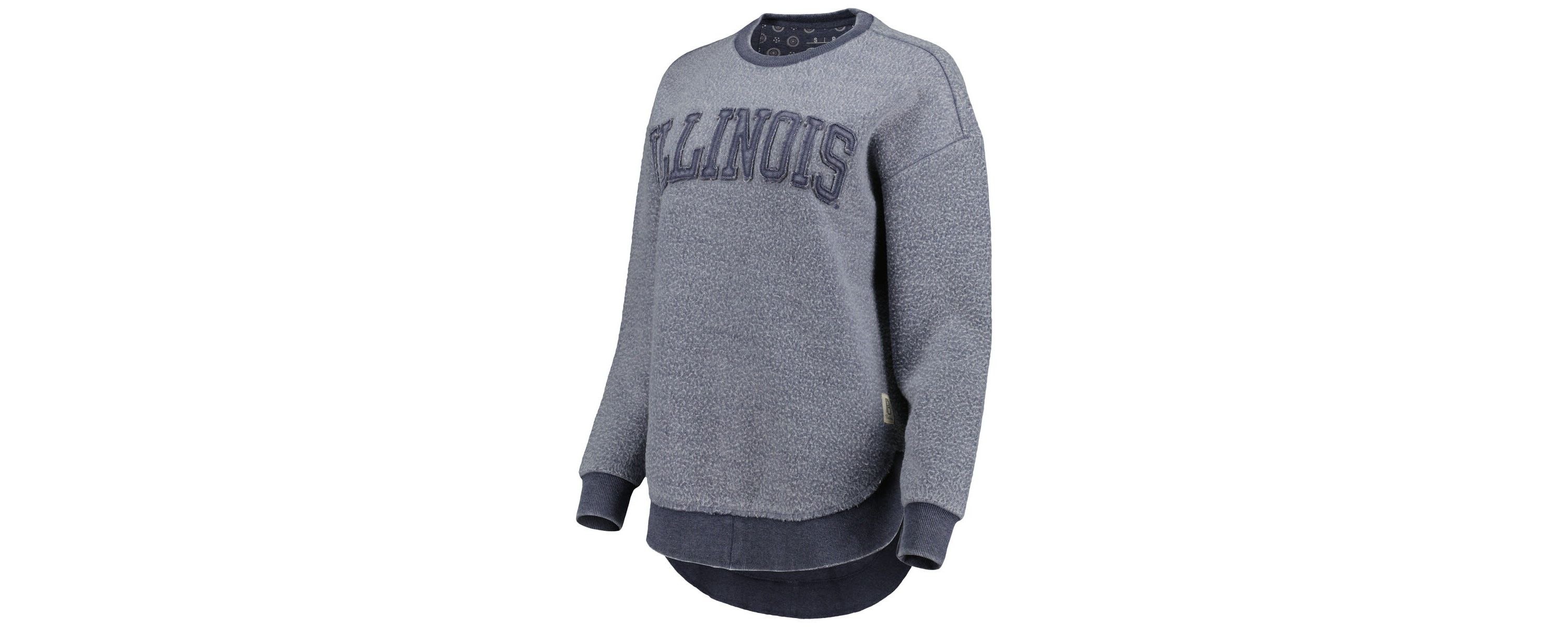 NCAA Illinois Fighting Illini Ponchoville Pullover Sweatshirt