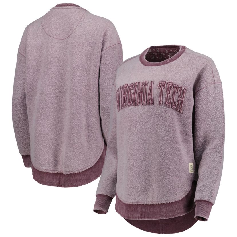 NCAA Virginia Tech Hokies Ponchoville Pullover Sweatshirt