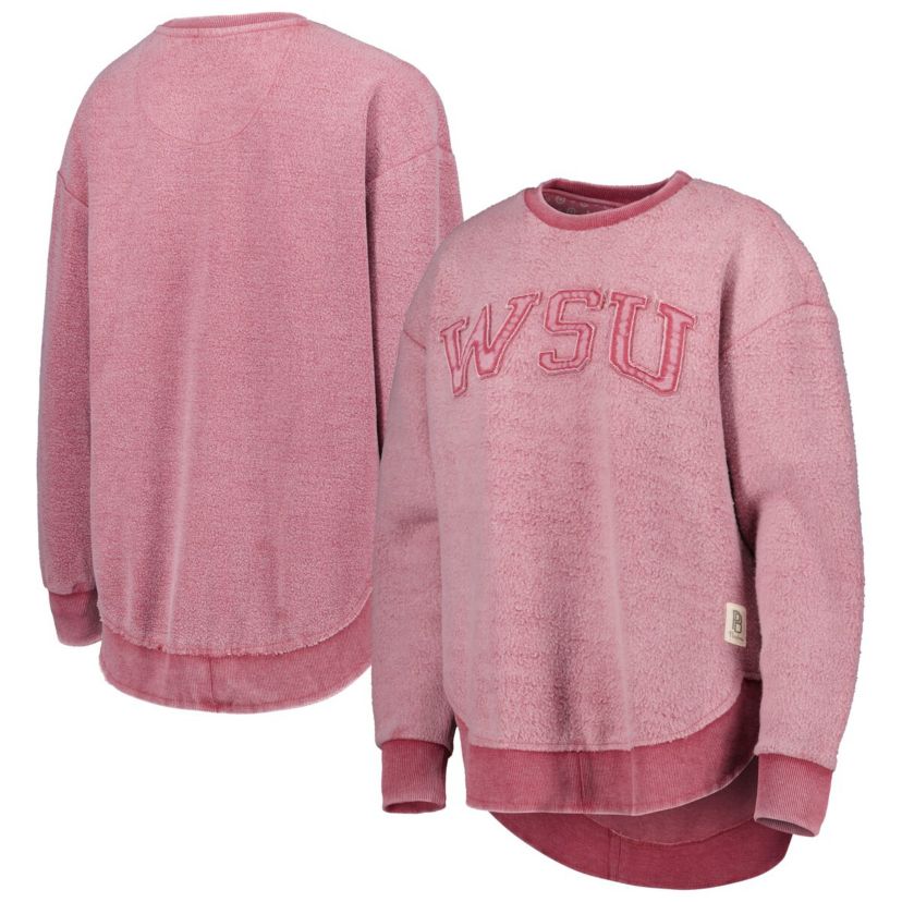 NCAA Washington State Cougars Ponchoville Pullover Sweatshirt