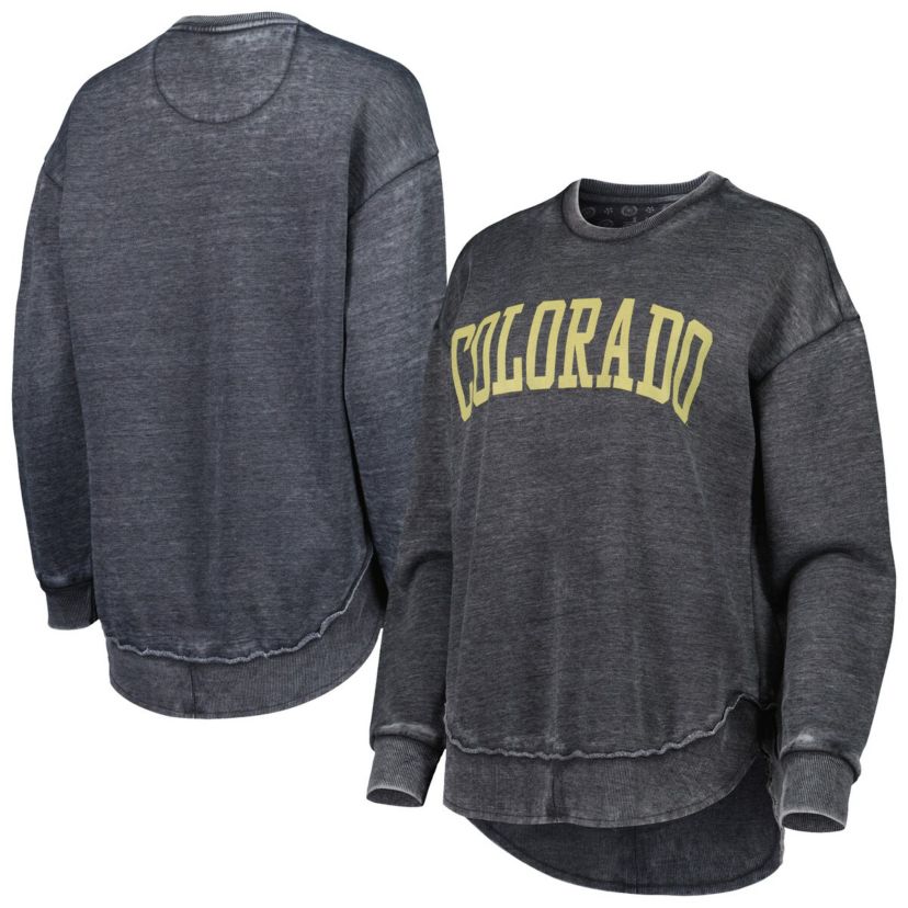 NCAA Colorado Buffaloes Vintage Wash Pullover Sweatshirt