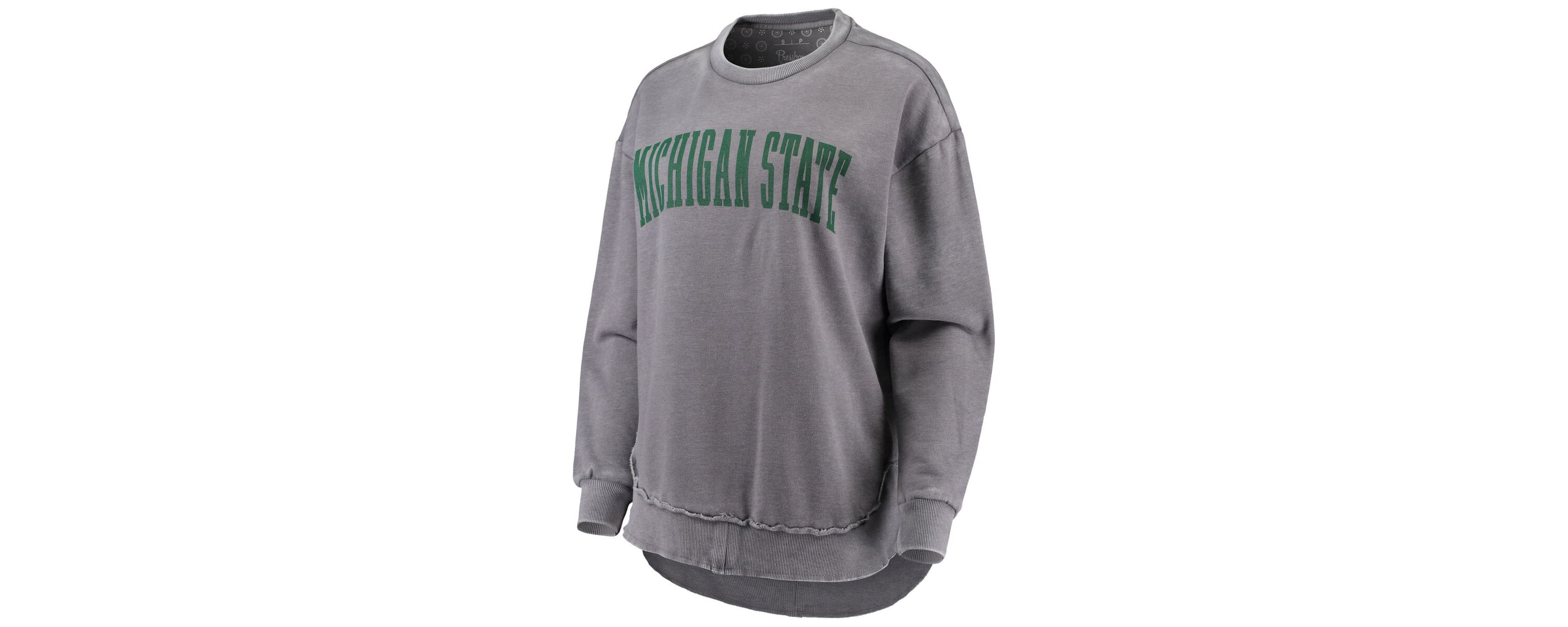NCAA Michigan State Spartans Vintage Wash Pullover Sweatshirt