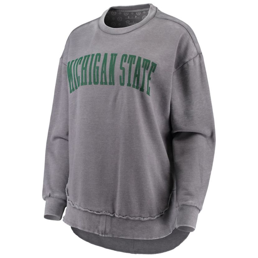 NCAA Michigan State Spartans Vintage Wash Pullover Sweatshirt