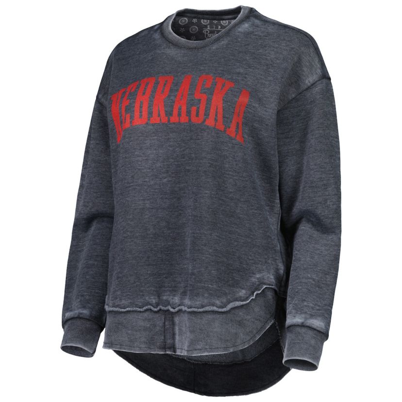 NCAA Nebraska Huskers Vintage Wash Pullover Sweatshirt
