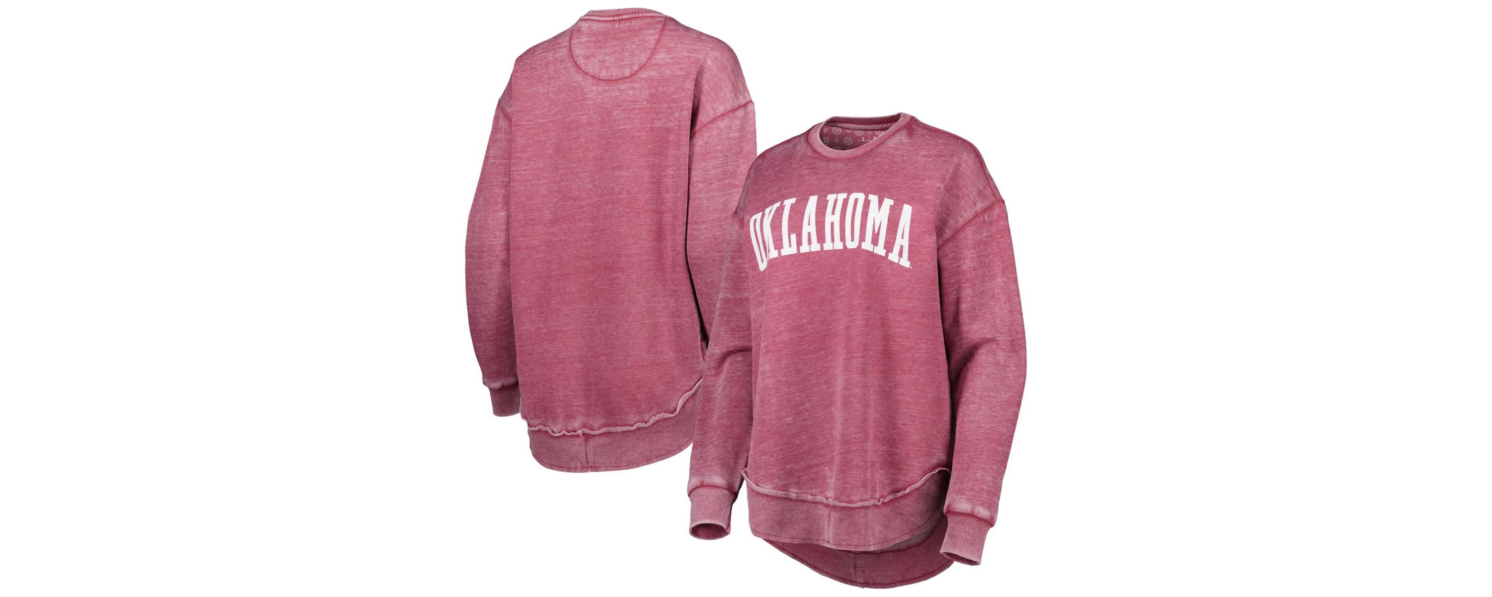 NCAA Oklahoma Sooners Vintage Wash Pullover Sweatshirt