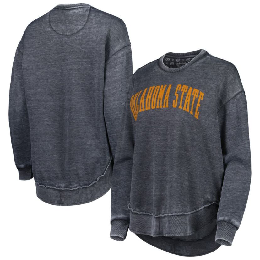 NCAA Oklahoma State Cowboys Vintage Wash Pullover Sweatshirt