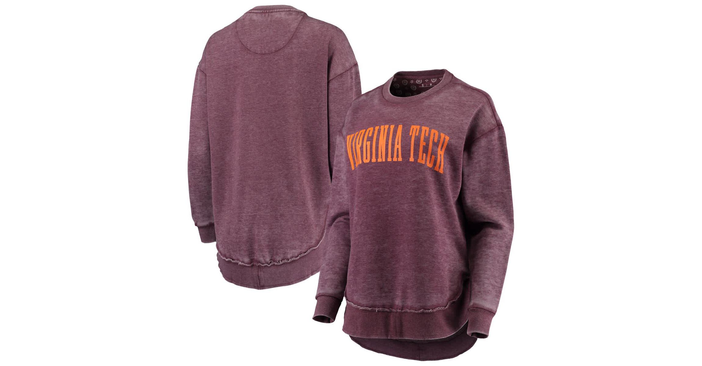 NCAA Virginia Tech Hokies Vintage Wash Pullover Sweatshirt