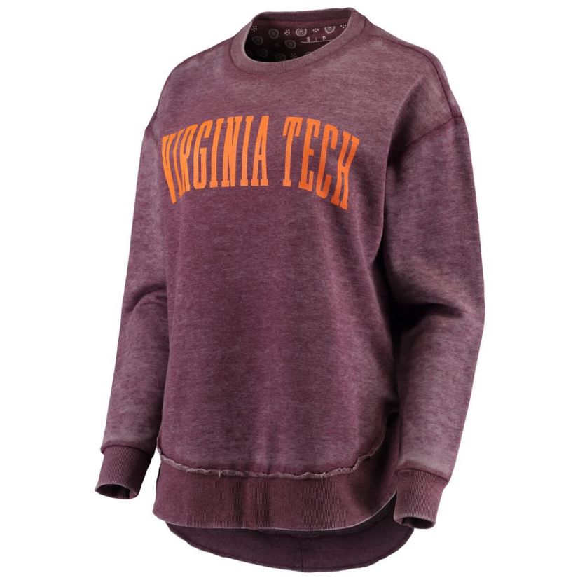 NCAA Virginia Tech Hokies Vintage Wash Pullover Sweatshirt