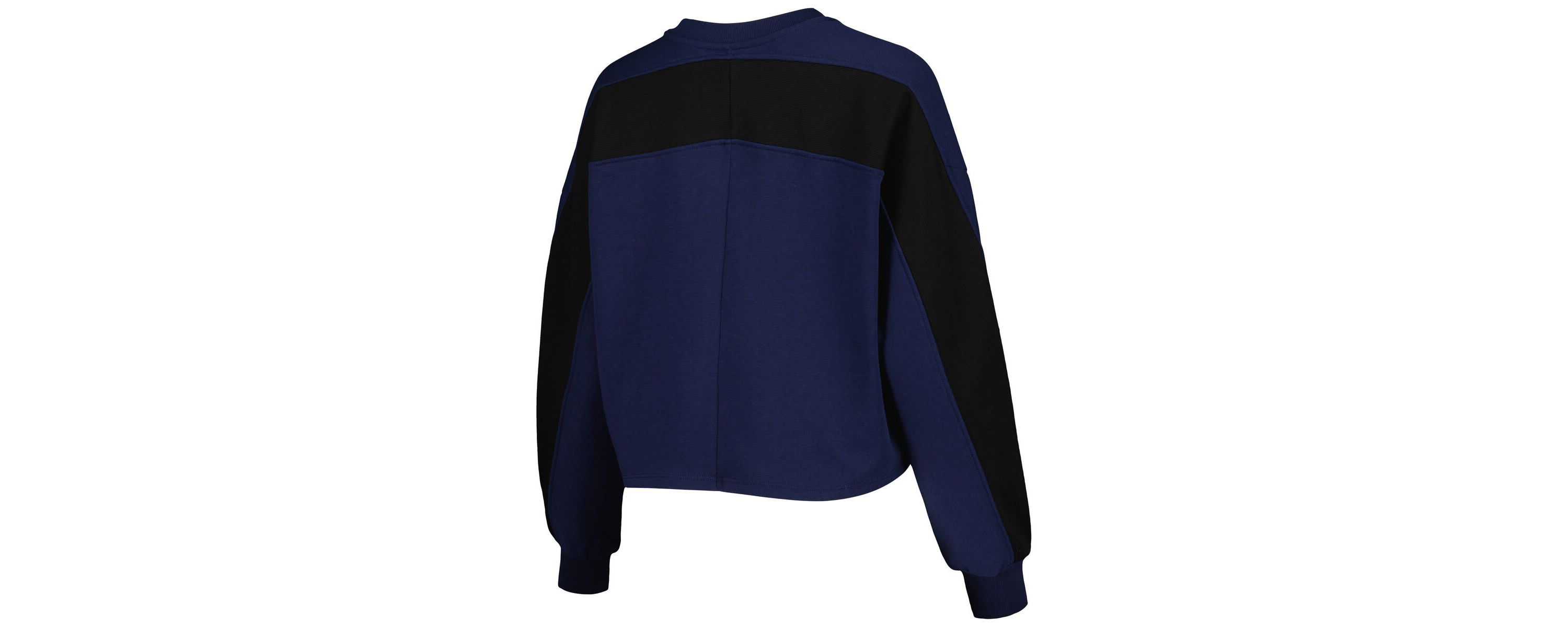 NCAA Ole Miss Rebels Back To Reality Colorblock Pullover Sweatshirt