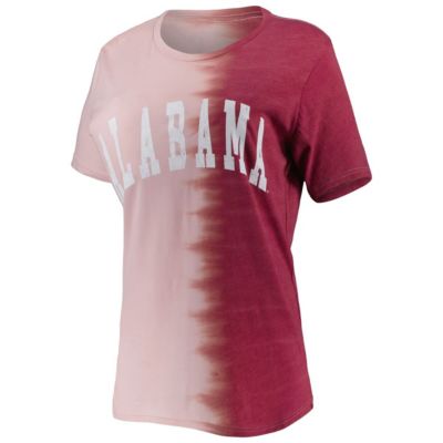 Alabama Crimson Tide NCAA Find Your Groove Split-Dye T-Shirt