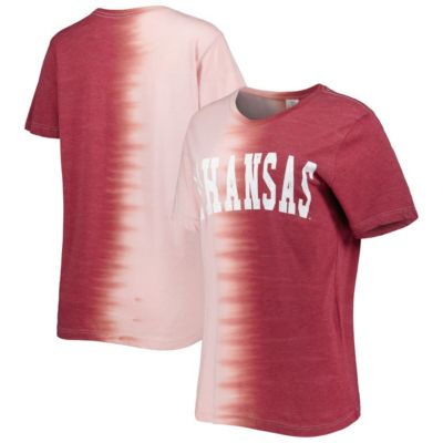NCAA Arkansas Razorbacks Find Your Groove Split-Dye T-Shirt