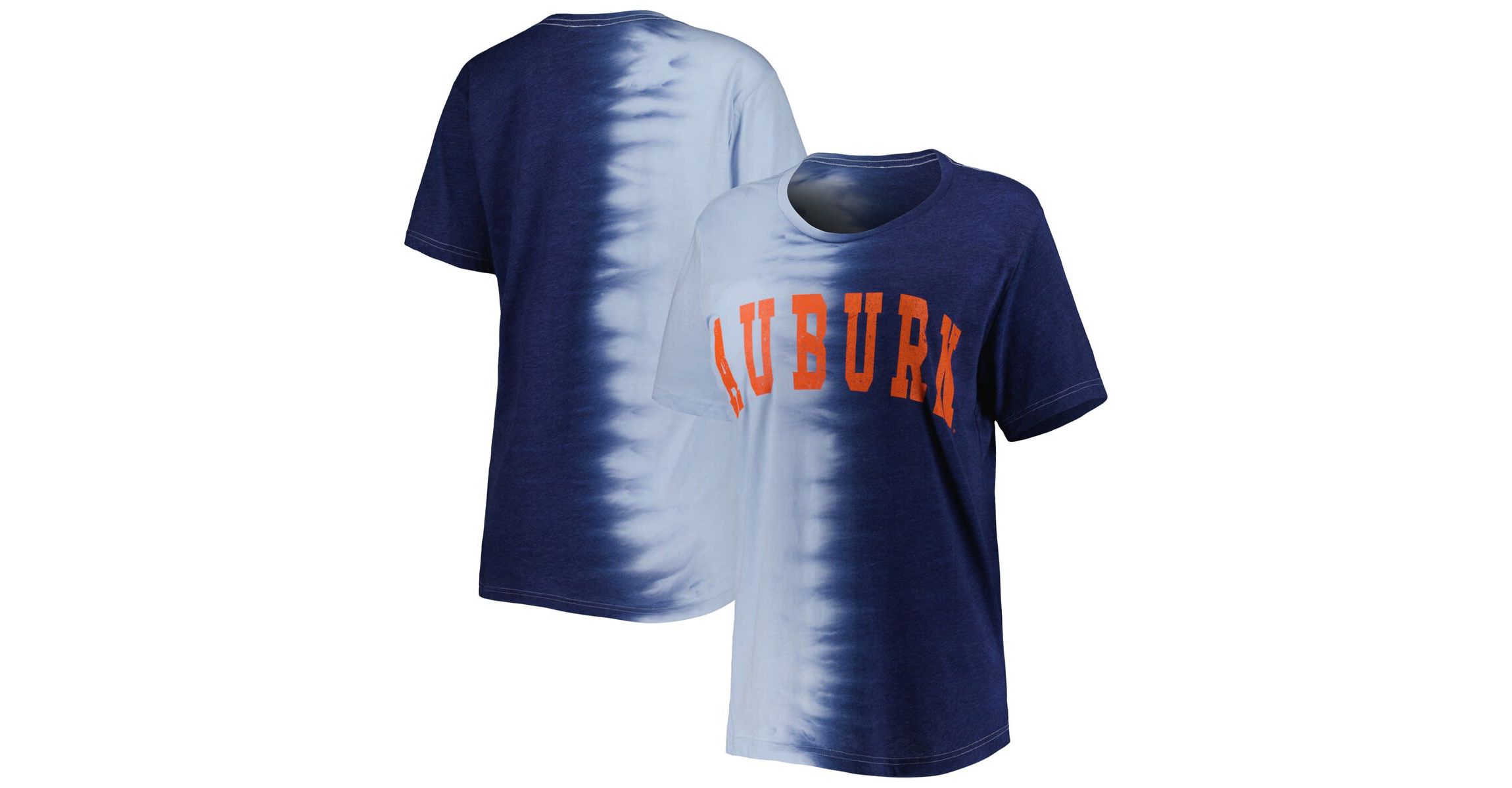 NCAA Auburn Tigers Find Your Groove Split-Dye T-Shirt