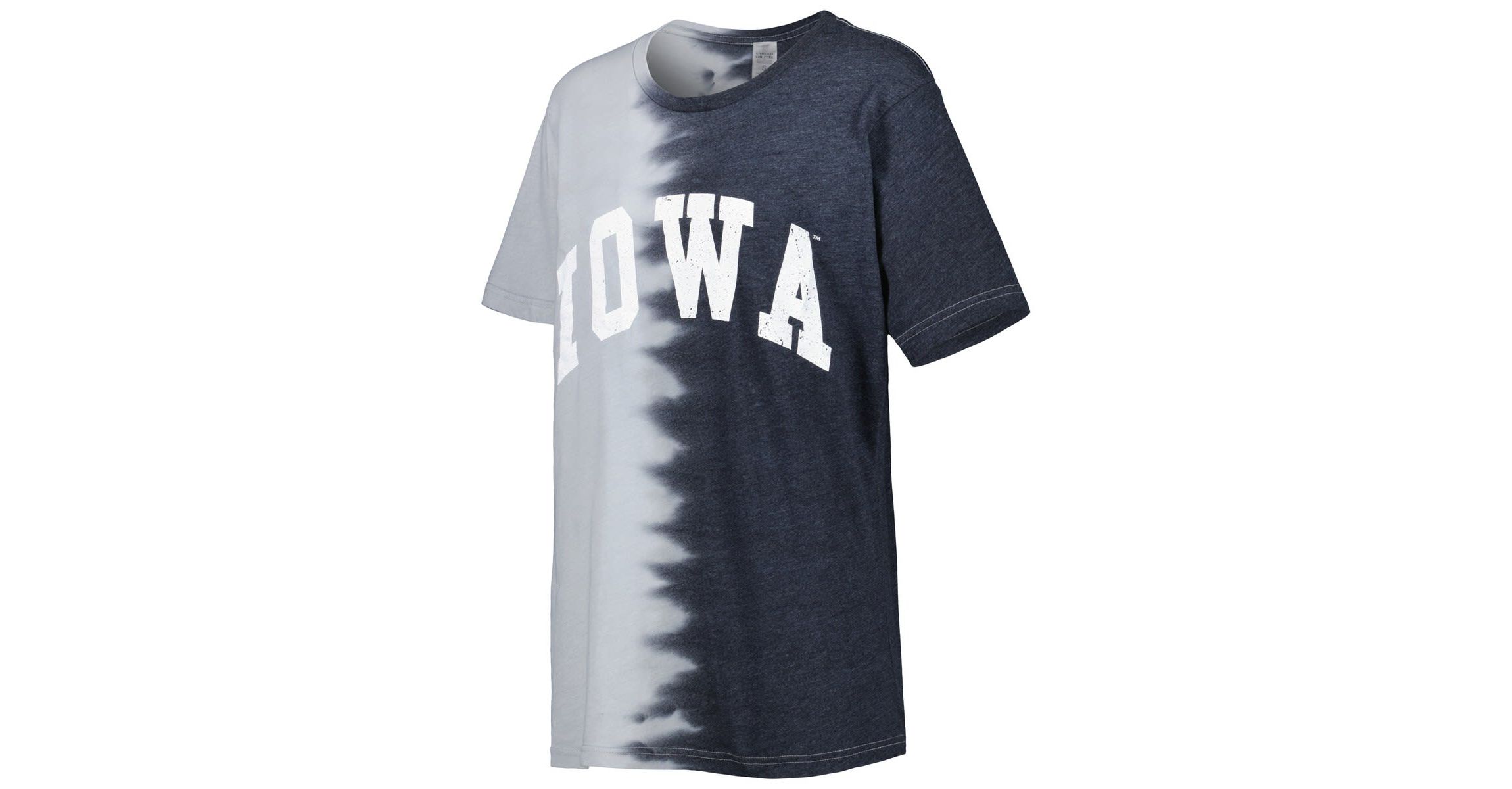 NCAA Iowa Hawkeyes Find Your Groove Split-Dye T-Shirt
