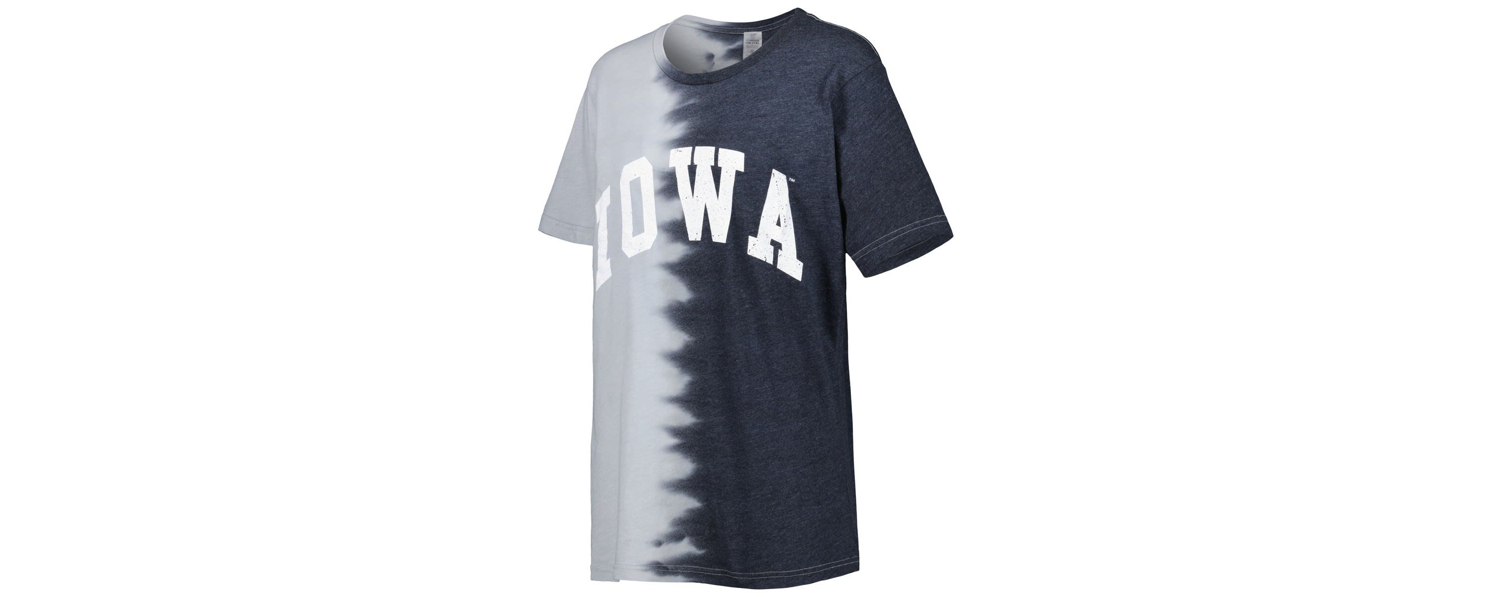 NCAA Iowa Hawkeyes Find Your Groove Split-Dye T-Shirt