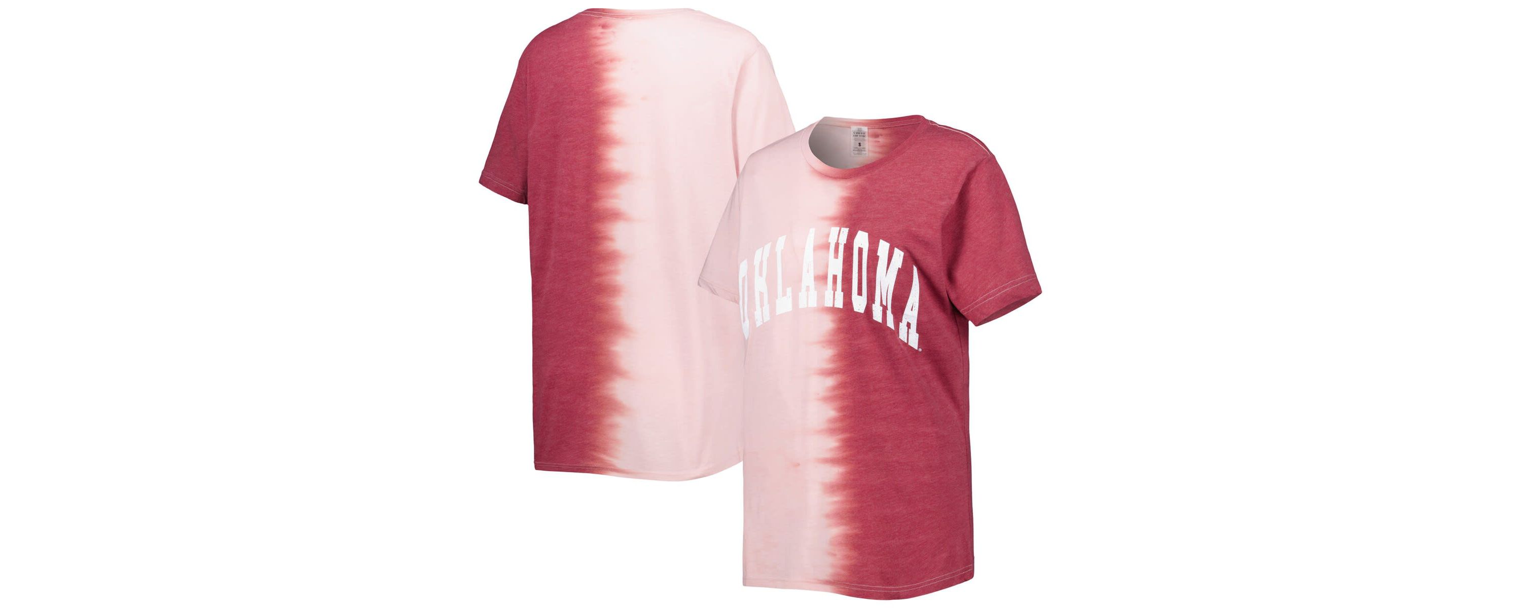 NCAA Oklahoma Sooners Find Your Groove Split-Dye T-Shirt