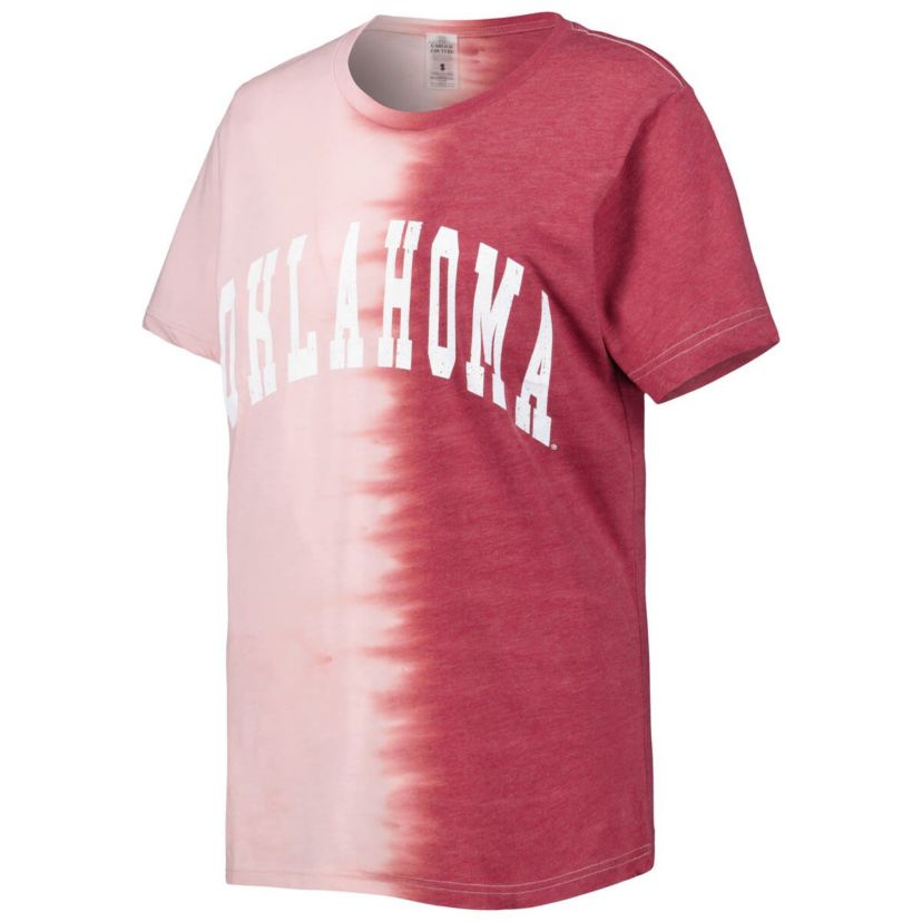 NCAA Oklahoma Sooners Find Your Groove Split-Dye T-Shirt