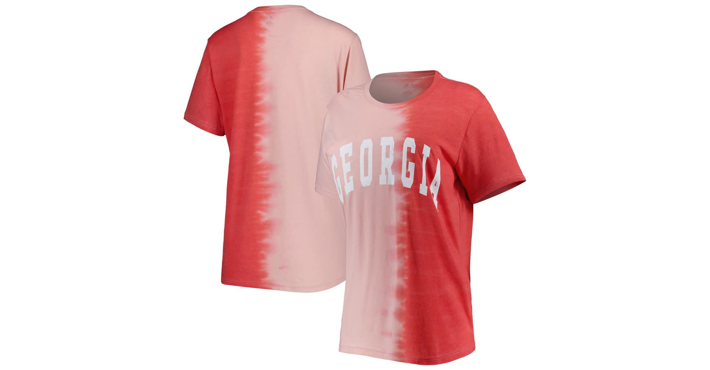NCAA Georgia Bulldogs Find Your Groove Split-Dye T-Shirt