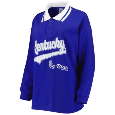 NCAA Kentucky Wildcats Happy Hour Long Sleeve Polo