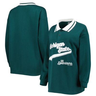 NCAA Michigan State Spartans Happy Hour Long Sleeve Polo