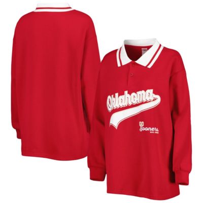 NCAA Oklahoma Sooners Happy Hour Long Sleeve Polo