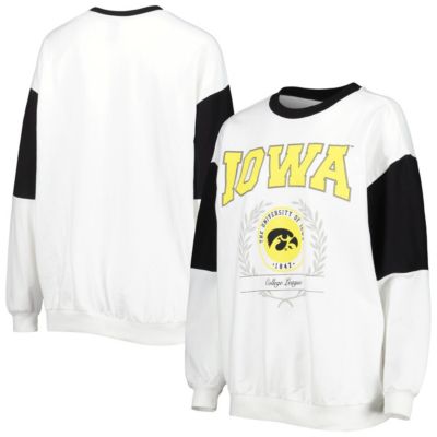 NCAA Iowa Hawkeyes It's A Vibe Dolman Pullover Sweatshirt