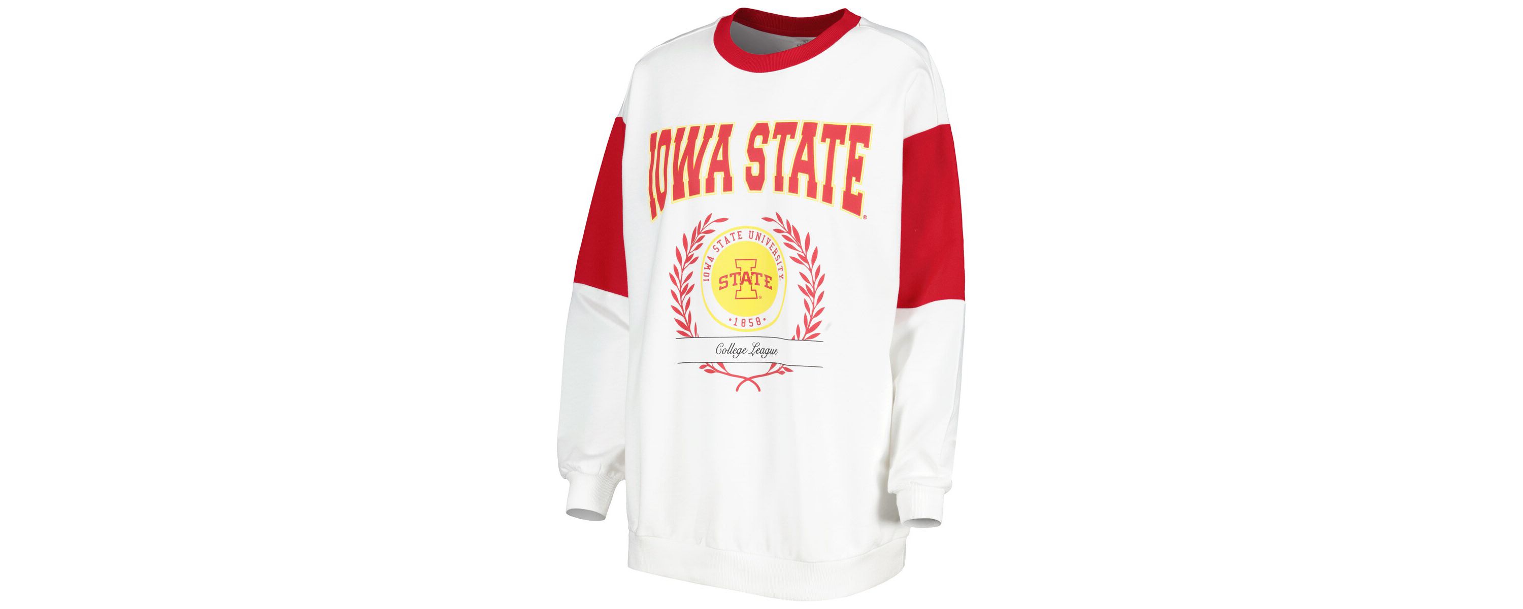 NCAA Iowa State Cyclones Its A Vibe Dolman Pullover Sweatshirt