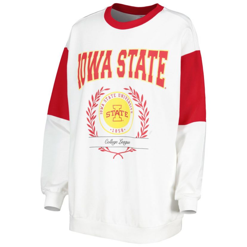 NCAA Iowa State Cyclones Its A Vibe Dolman Pullover Sweatshirt