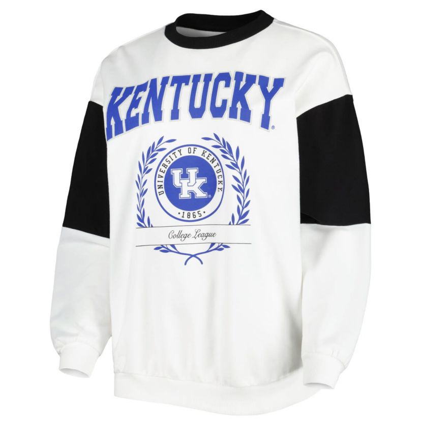 NCAA Kentucky Wildcats Its A Vibe Dolman Pullover Sweatshirt