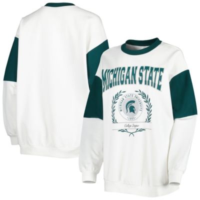 NCAA Michigan State Spartans It's A Vibe Dolman Pullover Sweatshirt