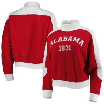 Alabama Crimson Tide NCAA Make it a Mock Sporty Pullover Sweatshirt