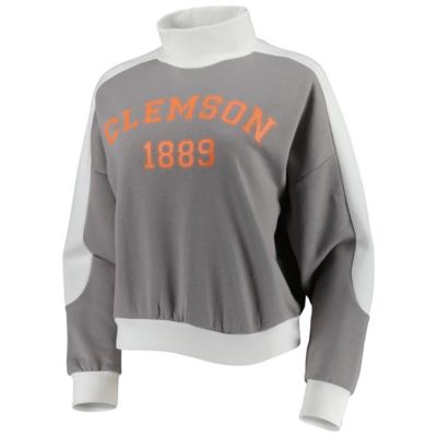 NCAA Clemson Tigers Make it a Mock Sporty Pullover Sweatshirt