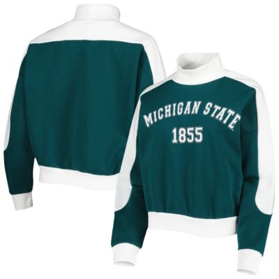 NCAA Michigan State Spartans Make it a Mock Sporty Pullover Sweatshirt