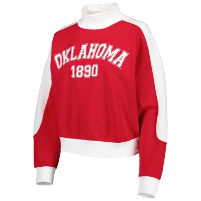 NCAA Oklahoma Sooners Make it a Mock Sporty Pullover Sweatshirt