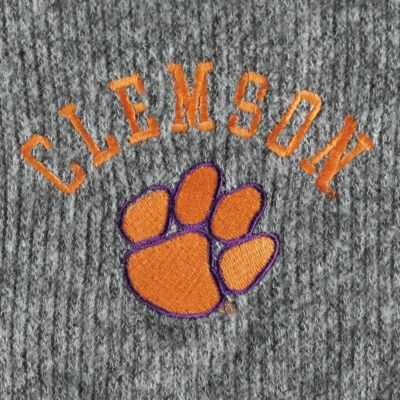 NCAA Clemson Tigers Switch It Up Tri-Blend Button-Up Shacket