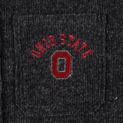 NCAA Ohio State Buckeyes Switch It Up Tri-Blend Button-Up Shacket