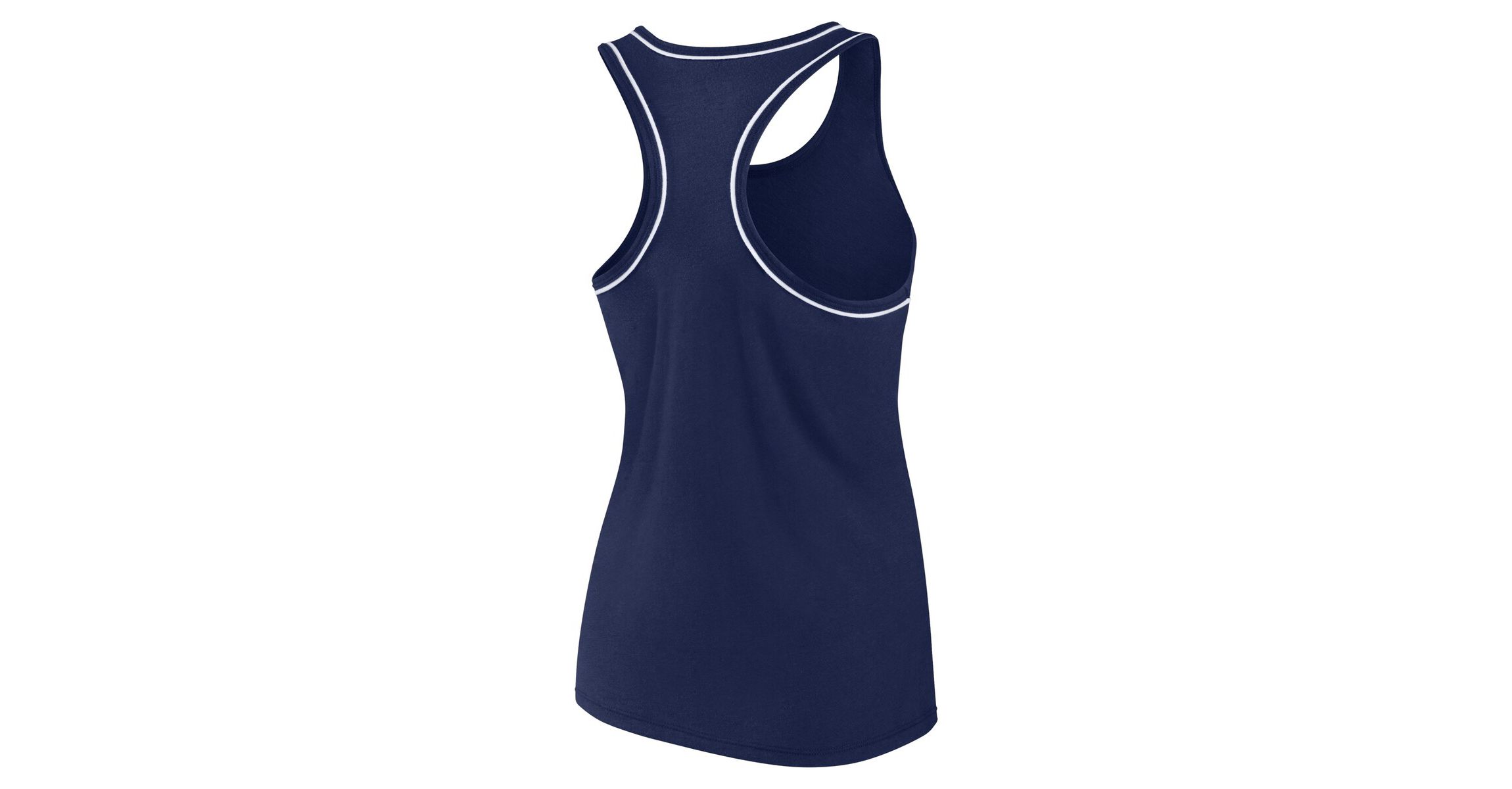 NHL Fanatics Deep Sea Seattle Kraken Wordmark Logo Racerback Scoop Neck Tank Top