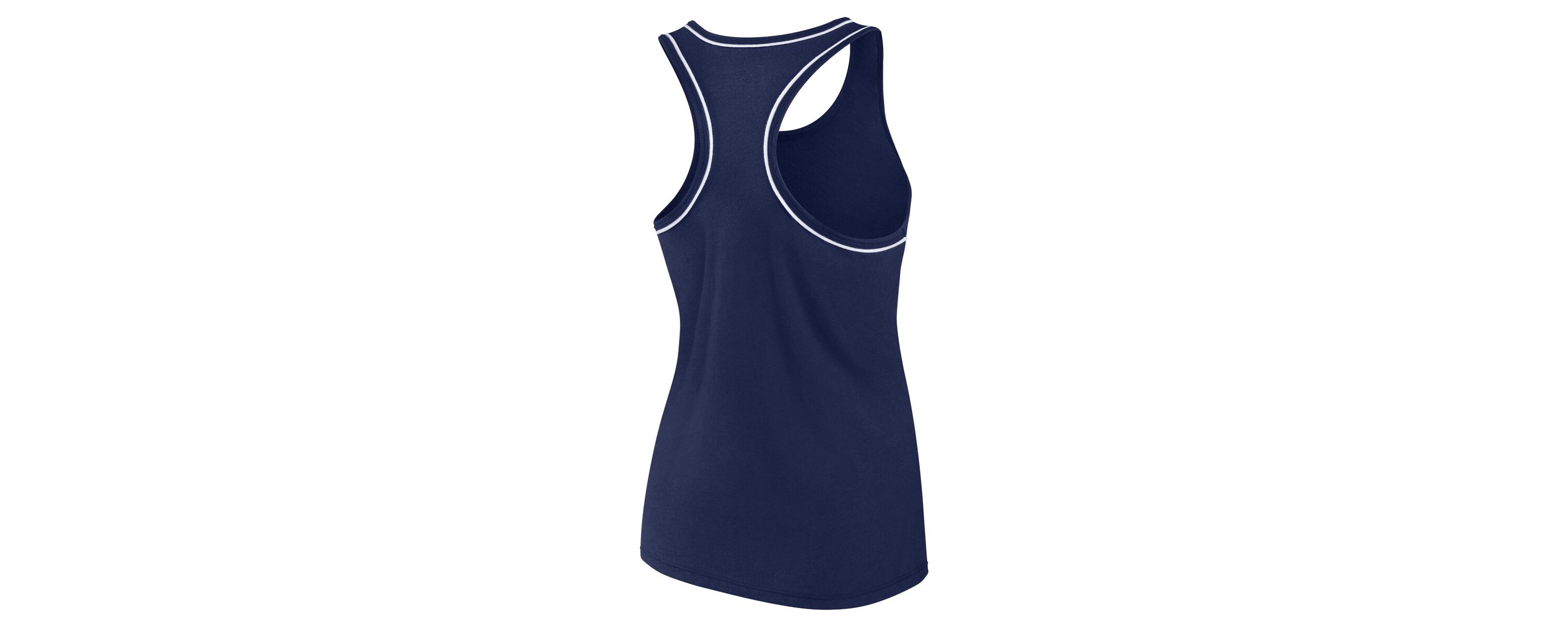 NHL Fanatics Deep Sea Seattle Kraken Wordmark Logo Racerback Scoop Neck Tank Top