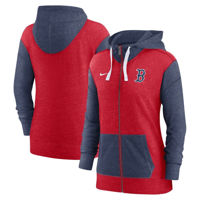 Boston Red Sox MLB Nike Boston Sox Full-Zip Hoodie