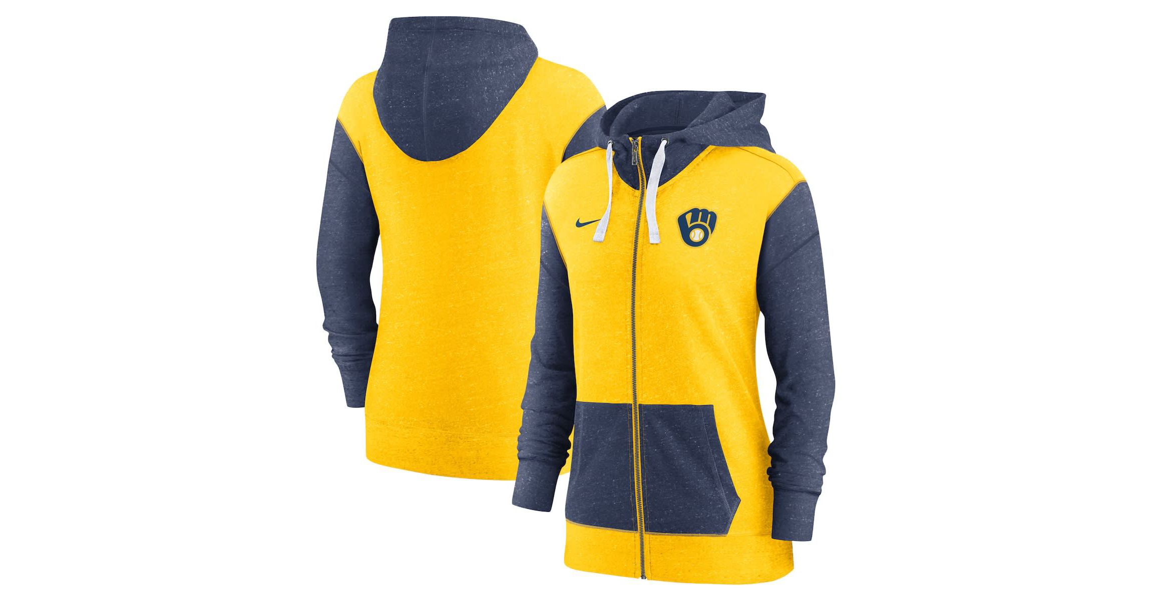 MLB Nike Milwaukee Brewers Full-Zip Hoodie
