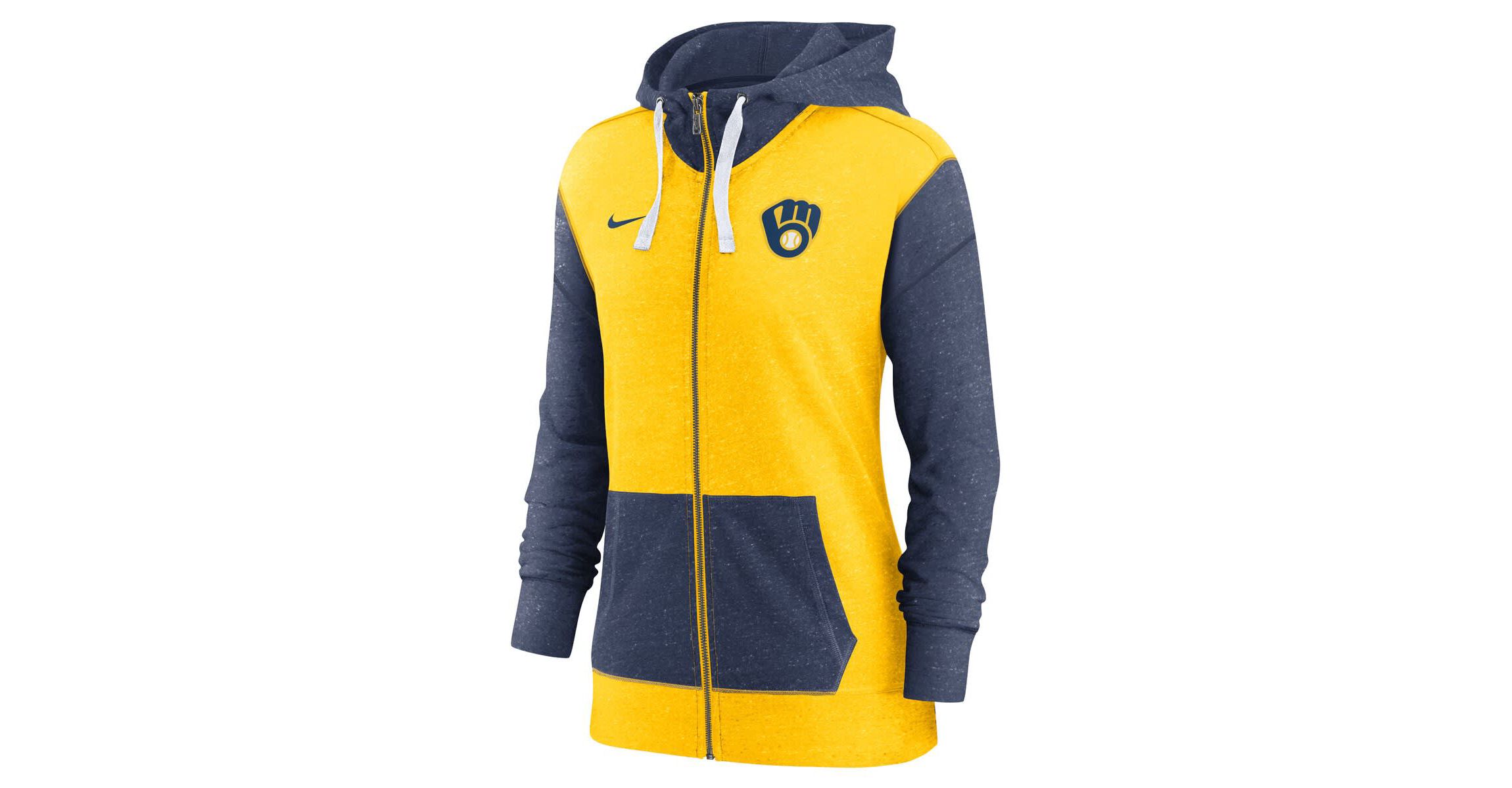 MLB Nike Milwaukee Brewers Full-Zip Hoodie