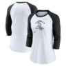 Chicago White Sox MLB Nike Chicago Sox Next Up Tri-Blend Raglan 3/4-Sleeve T-Shirt