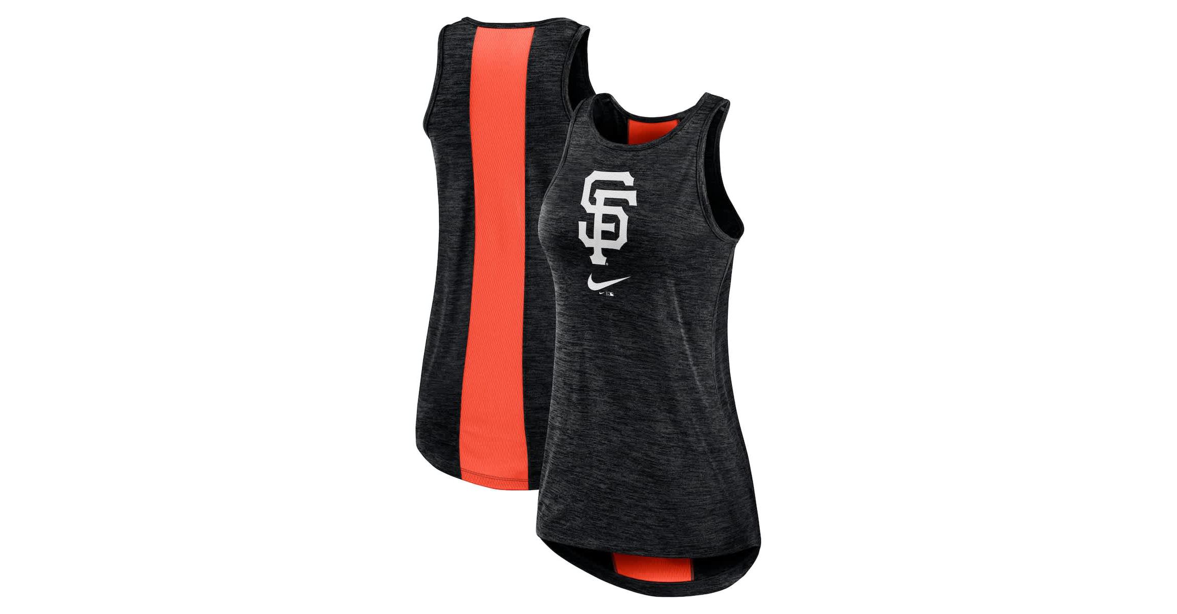 MLB Nike San Francisco Giants Right Mix High Neck Tank Top