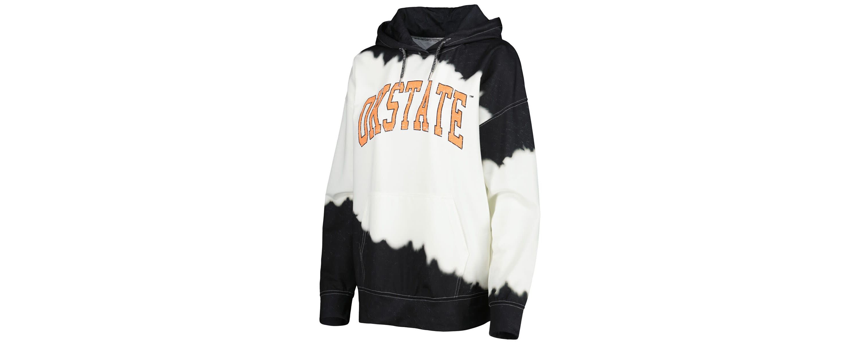 NCAA Oklahoma State Cowboys For the Fun Double Dip-Dyed Pullover Hoodie