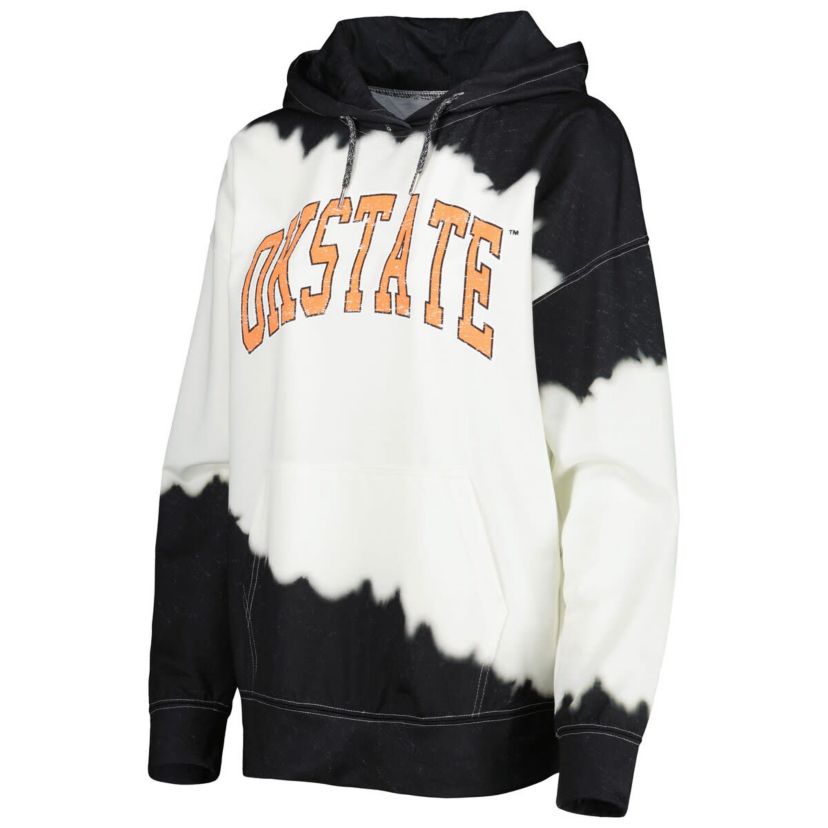 NCAA Oklahoma State Cowboys For the Fun Double Dip-Dyed Pullover Hoodie