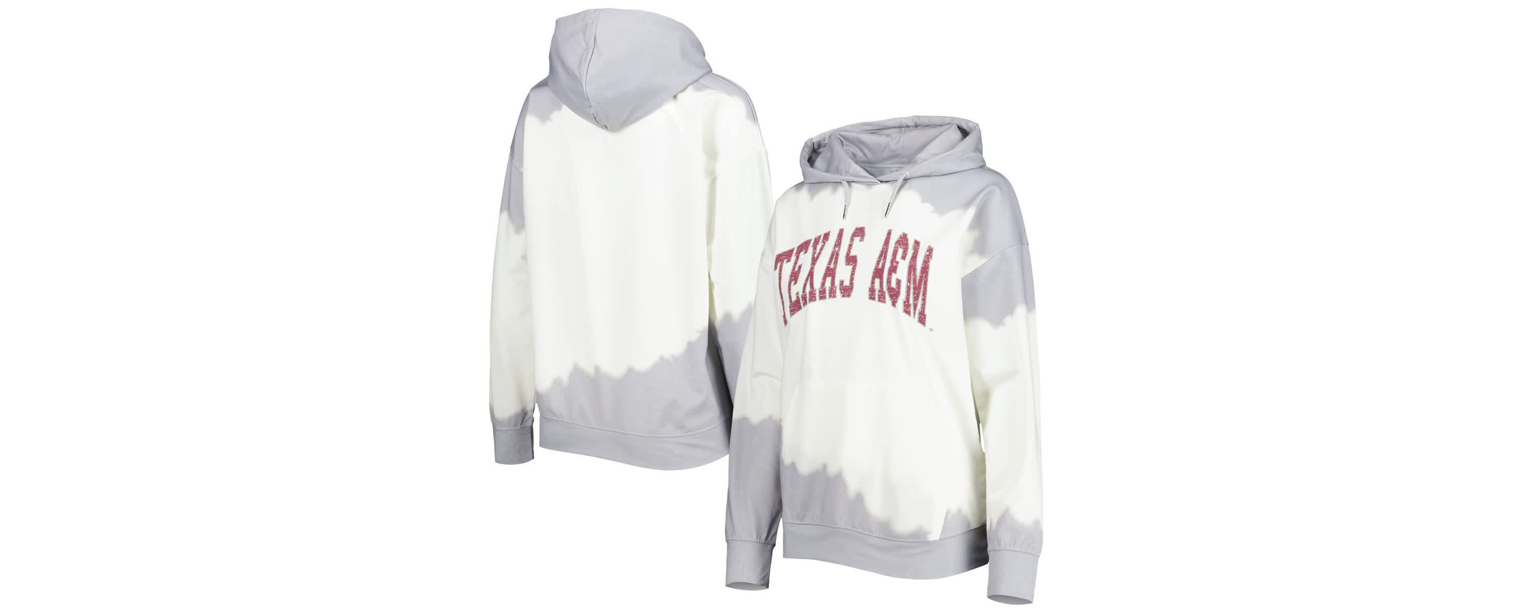 NCAA Texas A&M Aggies For the Fun Double Dip-Dyed Pullover Hoodie