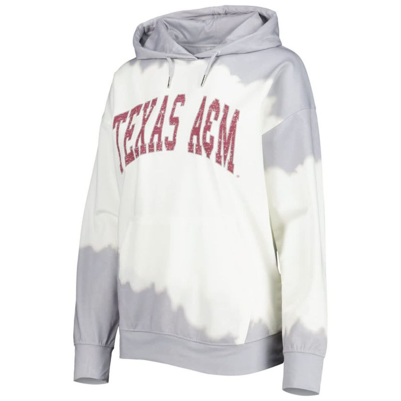 NCAA Texas A&M Aggies For the Fun Double Dip-Dyed Pullover Hoodie