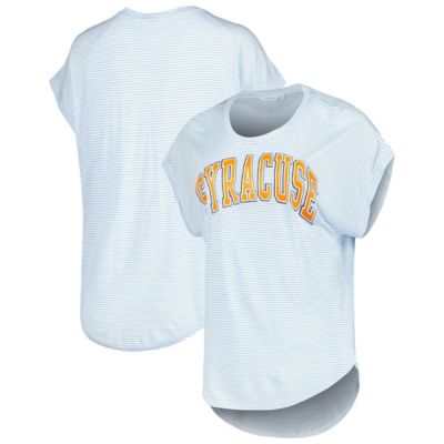 Syracuse Orange NCAA Day Trip Striped Scoop Neck T-Shirt